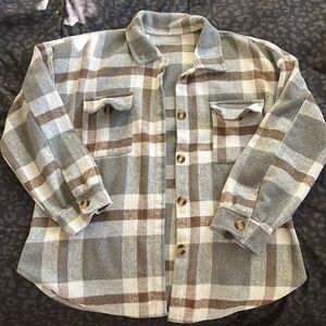 Womens Costco Fleece Flannel